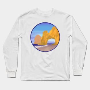 Cabo San Lucas Mexico Los Arcos Design Long Sleeve T-Shirt